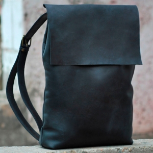 Рюкзак кожаный Backpack With Flap