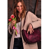 Фото Сумка "Круассан" Виноград