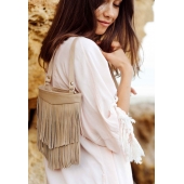 Фото Сумка мини-кроссбоди Fleco крем-брюле