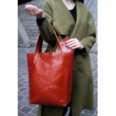 Фото Сумка шоппер D.D. коньяк