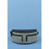 Фото Сумка поясная Spirit фетр+кожа графит