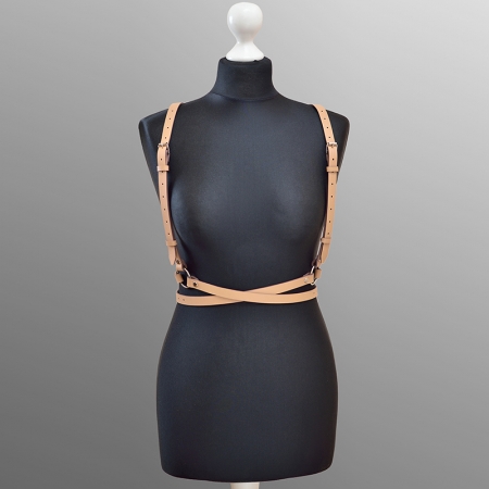 Портупея женская кожаная трехсторонняя Leather Belt Grace купить по лучшей цене