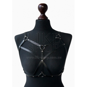 Кожаная портупея Harness Women Bra