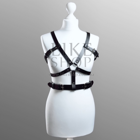 Кожаная кожаная портупея купить по лучшей цене Elea Black