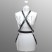 Женская кожаная черная портупея Belt Leather