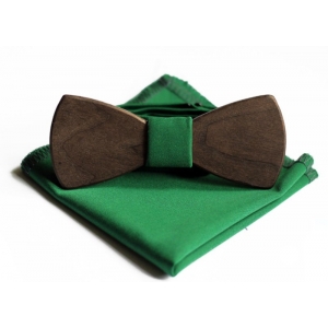 Деревянная бабочка ручной работы Wooden bow tie 8