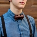 Бабочка кожаная BowTie Leather Brown купить по лучшей цене