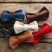 Бабочка кожаная BowTie Leather Brown купить по лучшей цене