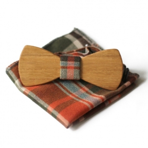 Деревянная бабочка Wooden Bow Tie Acacia