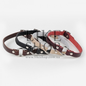 Чокер на шею кожаный Choker Leather