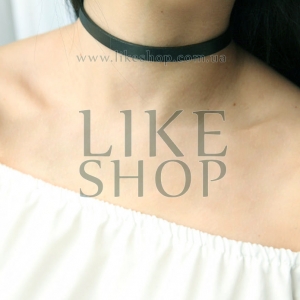Женский чокер на шею Choker Leather Lovely