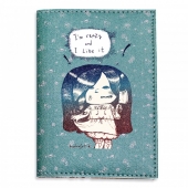 Фото Обложка для паспорта "I'm crazy and I Like it!" + блокнотик