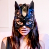 Маска кошки Sexy Cat Mask кожаная