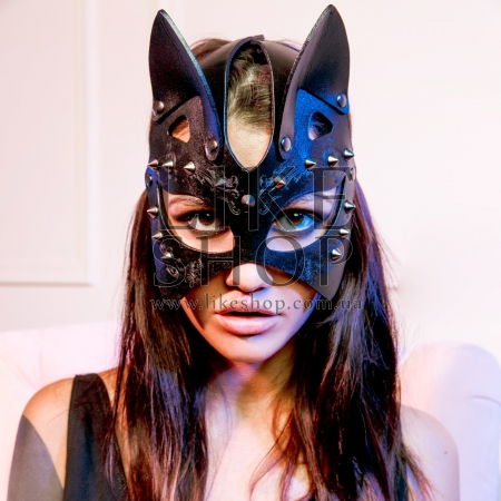 Женская маска кошки кожаная Sexy Cat Mask купить по лучшей цене