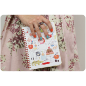 Фото Кулинарная книга "Учусь готовить" + комплект наклеек