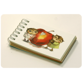 Фото Мини-блокнот "Яблочко"