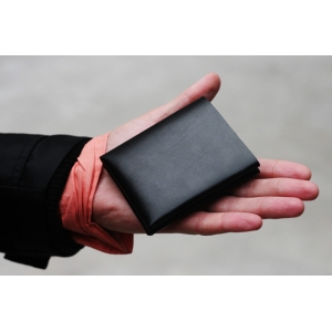 CLIFF BUBBLE WALLET, BLACK