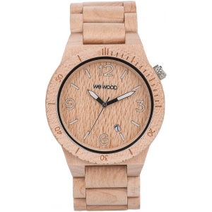 Часы деревянные WeWOOD Alpha Beige