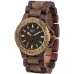 Деревянные часы WeWOOD Date Brown Army