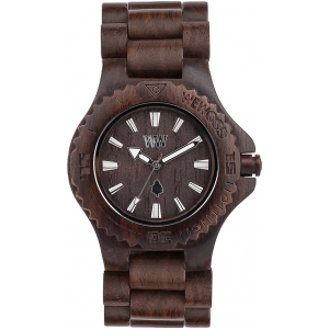 Деревянные часы WeWOOD Date Chocolate