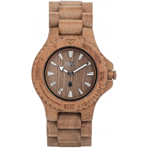 Деревянные часы WeWOOD Date Teak