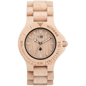 Деревянные часы WeWOOD Date Beige