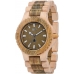 Деревянные часы WeWOOD Date Beige Army