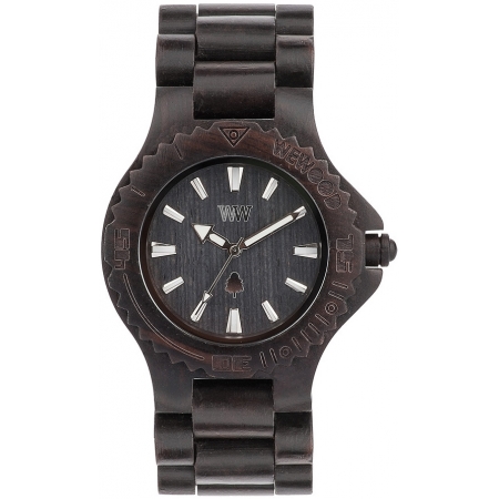 Деревянные часы WeWOOD Date Black