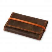 Фото Кард-кейс 1.1 Орех-апельсин