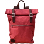 Фото Рюкзак молодежный Rolltop Zip Wine