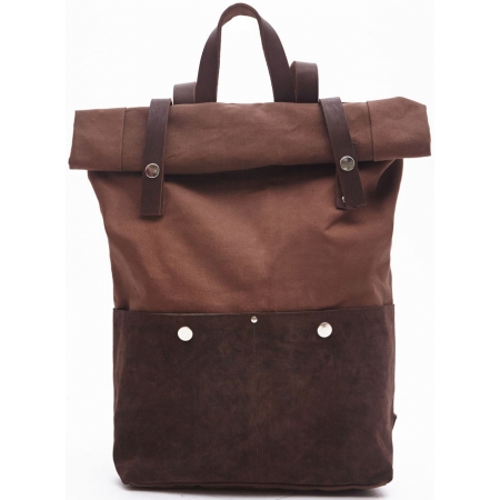 Рюкзак молодежный Phestyn Rolltop Brown