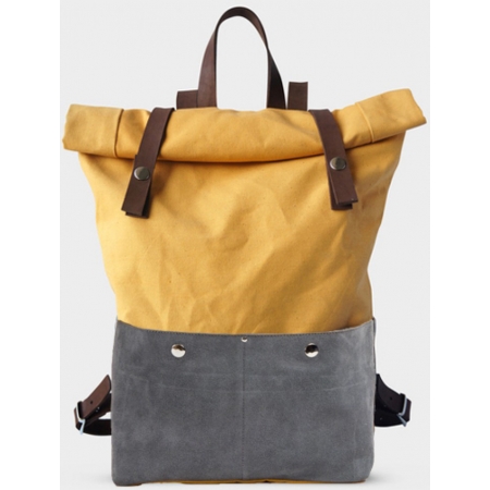 Рюкзак молодежный Phestyn Rolltop Yellow