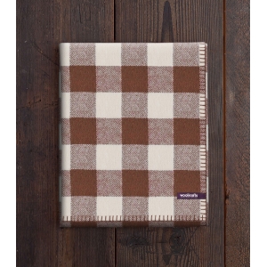 Плед Woolkrafts Coffee Buffalo Plaid